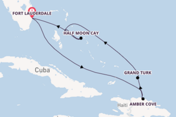 Geniet van het sprankelende Nassau met Holland America Line