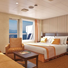 Come aboard the Carnival Glory and discover one of 43 cabin categories on a total of 13 decks that can accommodate 2980 passengers. Choose your dream cabin and feel at home on board the Carnival Glory!