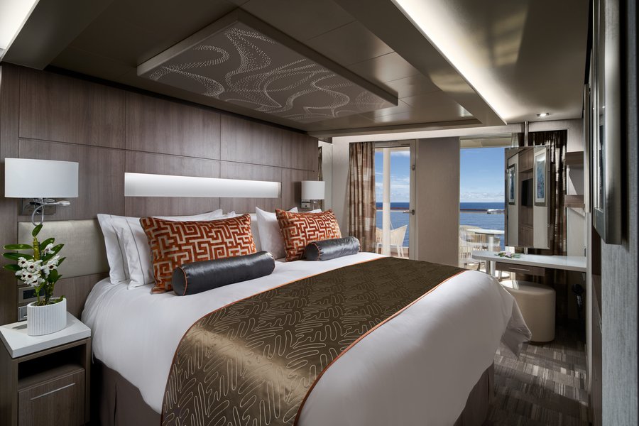 The Haven Penthouse Suite mit großem Balkon (Kat. HB):