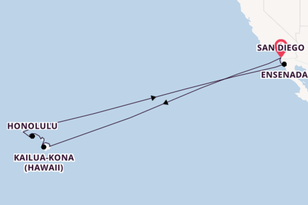 Polynesia from San Diego, California with the Nieuw Amsterdam