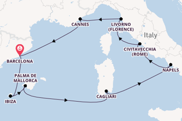 10daagse reis aan boord van de Norwegian Breakaway