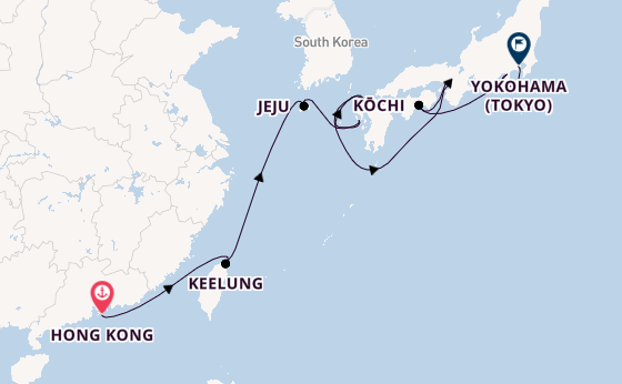 Walls & Warriors Tour with Hong Kong Stay & Luxury All Inclusive Japan, South Korea & Taiwan Cruise