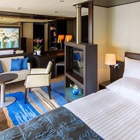 Come aboard the Avalon Illumination and discover one of 6 cabin categories on a total of 4 decks that can accommodate 128 passengers. Choose your dream cabin and feel at home on board the Avalon Illumination!