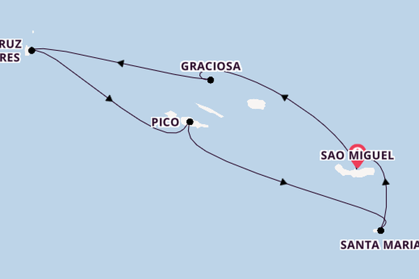 Portugal from Sao Miguel, Portugal with the HANSEATIC nature