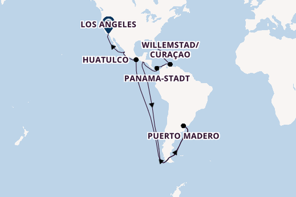Mittelamerika ab Miami auf der EXPLORA III