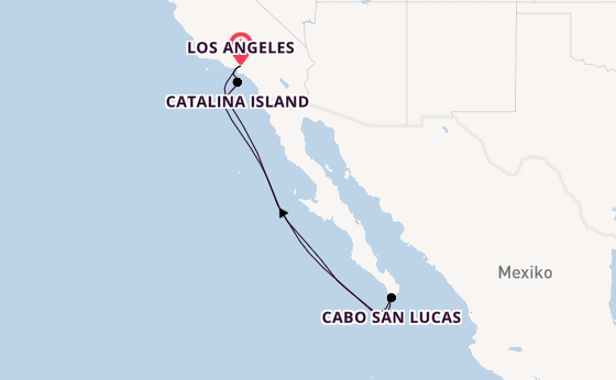 USA Westküste ab Los Angeles, USA auf der Voyager of the Seas 