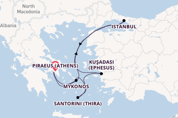 Greek Isles & Turkey Fly Cruise