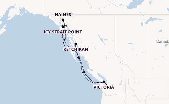Best Of The Rockies Coach Tour Calgary to Seattle with Alaskan Cruising