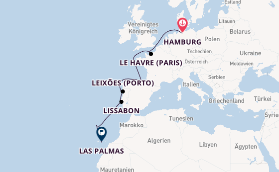 Mein Schiff 7 - Vom Norden in die Sonne der Kanaren