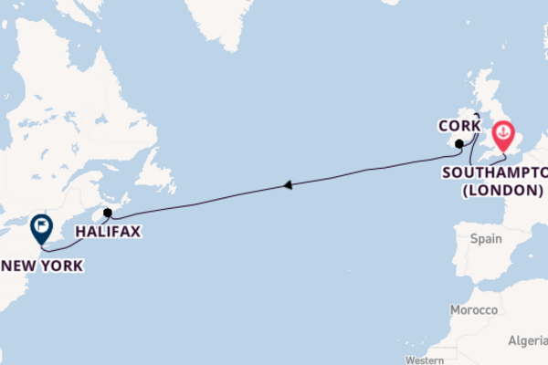 Transatlantic & Repositioning From Southampton with the Norwegian Prima