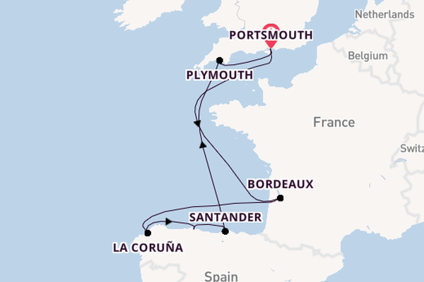 Delights of Western France & Spain Explorer