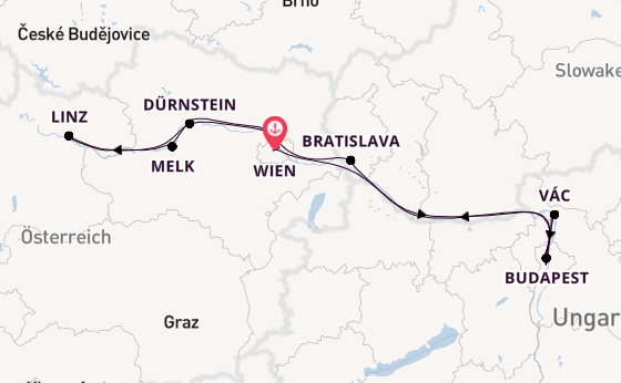 Donau ab Wien auf der VIVA ENJOY