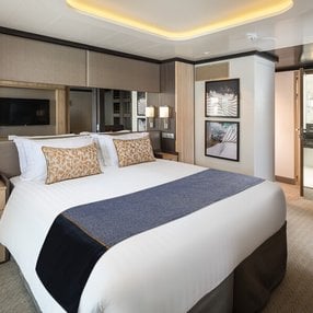 Come aboard the undefined and discover one of 199 cabin categories on a total of 16 decks that can accommodate 5200 passengers. Choose your dream cabin and feel at home on board the undefined!