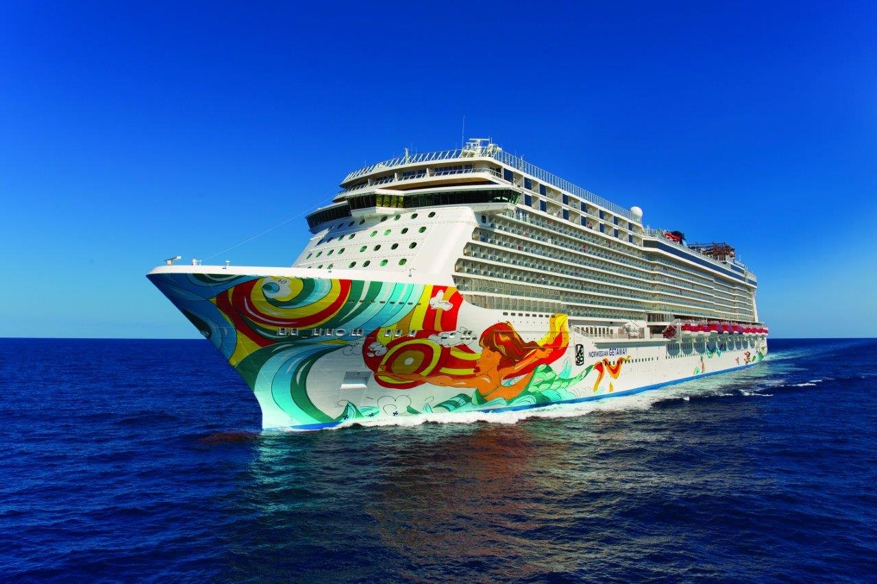 at sea