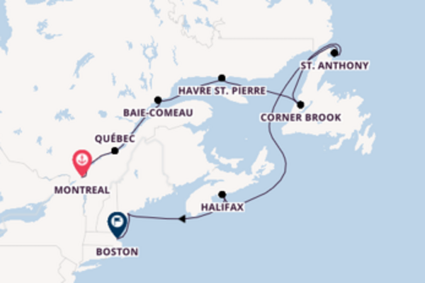 Bezoek Baie-Comeau met Holland America Line