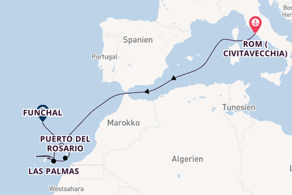 MSC Fantasia - Sonnige Auszeit auf den Kanaren & Madeira