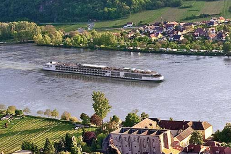 Danube River, Europe from Passau, Germany with the Viking Ullur