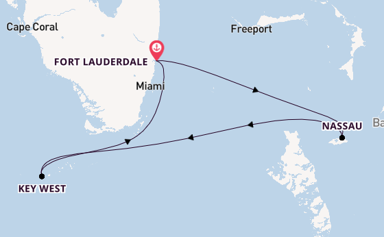 Caribbean vanaf Fort Lauderdale, Verenigde Staten met de Jewel of the Seas®