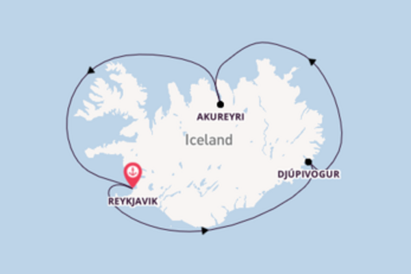 Cruise in 8 dagen naar Reykjavik met Celebrity Cruises