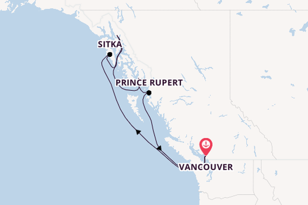 Alaska & West Canada from Vancouver, Canada with the Serenade of the Seas