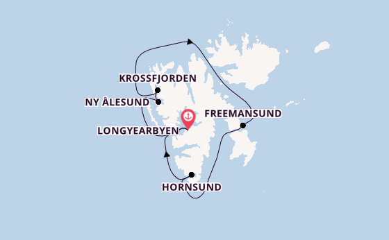 Norwegen ab Longyearbyen, Norwegen auf der MS Fram