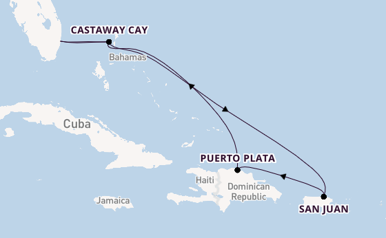 Caribbean from Fort Lauderdale (Port Everglades), Florida with the Disney Dream