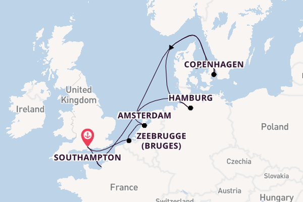 Luxury No Fly European Capitals
