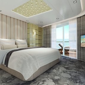 Kommen Sie an Bord der undefined und entdecken Sie eine der 57 Kabinenkategorien auf insgesamt 16 Decks die für 3998 Passagiere Platz bieten. Wählen Sie Ihre Traumkabine und fühlen Sie sich auf Ihrer Kreuzfahrt an Bord der undefined wie Zuhause!