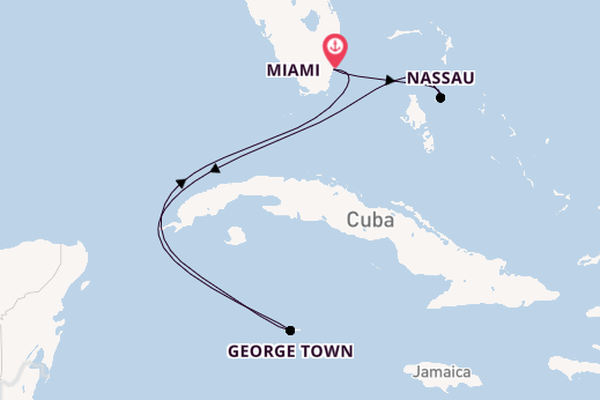 Caribbean from Miami, Florida with the Freedom of the Seas