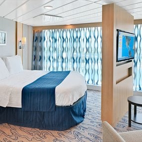 Come aboard the undefined and discover one of 127 cabin categories on a total of 14 decks that can accommodate 3807 passengers. Choose your dream cabin and feel at home on board the undefined!