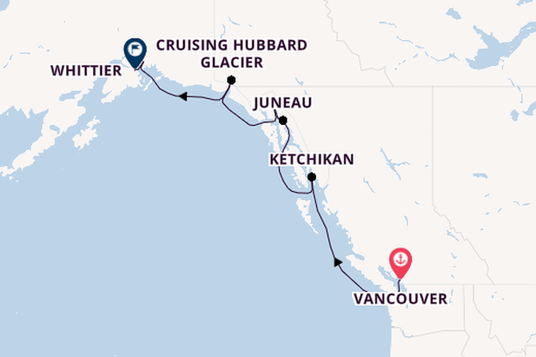 Alaska & West Canada from Vancouver, Canada with the Nieuw Amsterdam