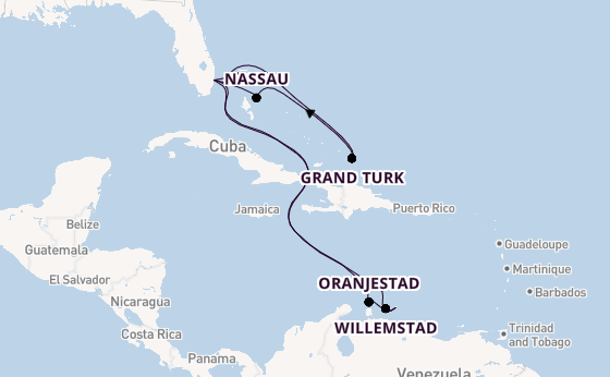 Caribbean from Fort Lauderdale (Port Everglades), Florida with the Regal Princess