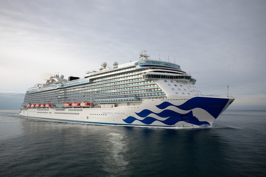 at sea