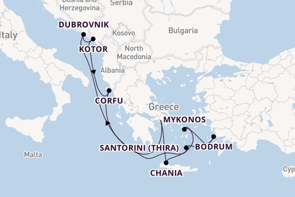 Greek Isles and the Adriatic Coasts