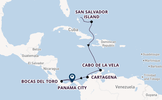 Caribbean from Nassau, Bahamas with the Scenic Eclipse                                                                                               