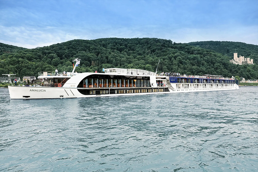 Rhine from Amsterdam, Netherlands with the AmaLucia