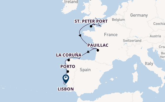 British Isles from Southampton, England with the Seven Seas Prestige
