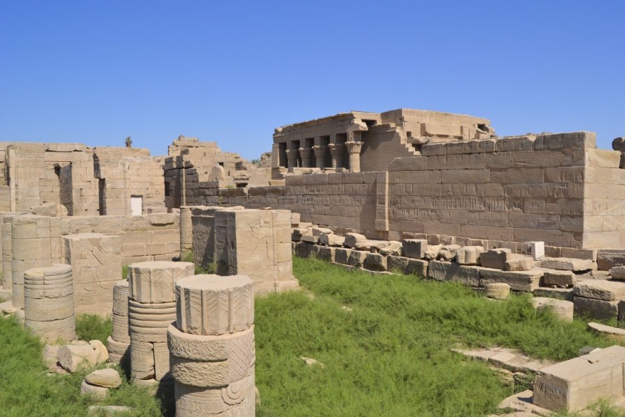 Nile River from Luxor, Egypt with the AmaLilia