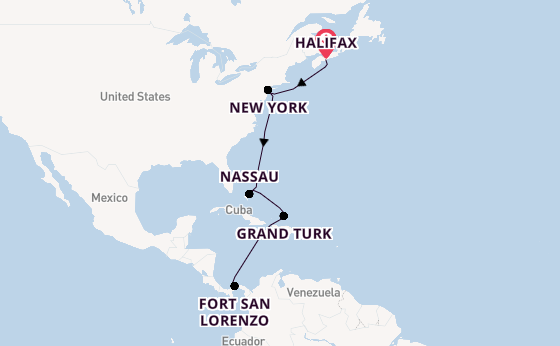 Caribbean from Halifax, Nova Scotia with the HANSEATIC inspiration