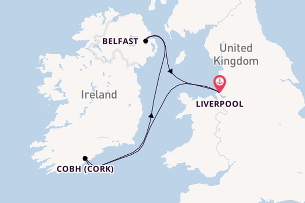 6 day voyage from Liverpool