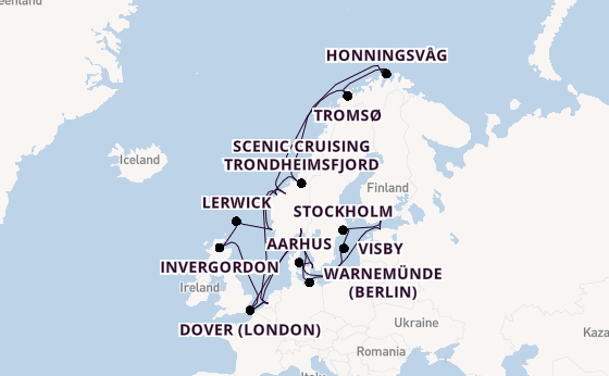 Norway from Rotterdam, The Netherlands with the Nieuw Statendam