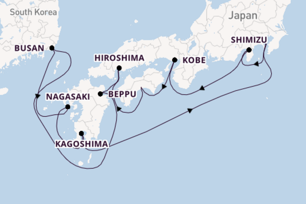 Memorable cruise from Tokyo with Regent Seven Seas Cruises