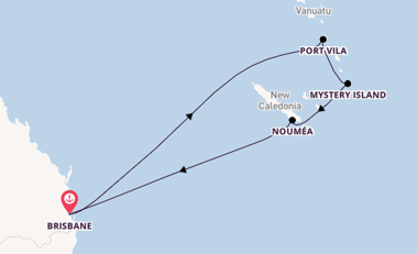 South Pacific from Brisbane, Australia with the Quantum of the Seas