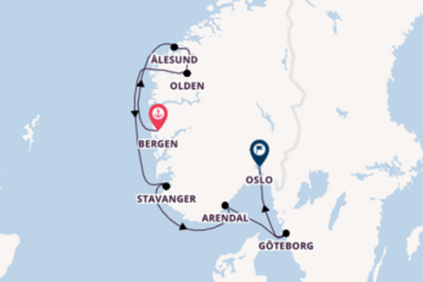 Bezoek de parels van Ålesund