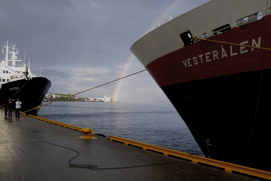 Norwegen ab Båtsfjord, Norwegen auf der MS Vesterålen