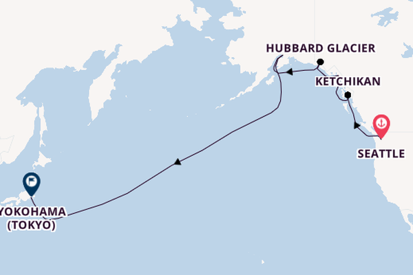 Alaska & West Canada from Seattle with Discovery Princess