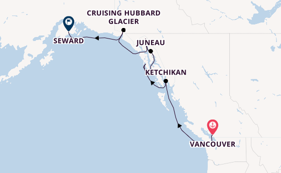 Alaska & West Canada from Vancouver, Canada with the Anthem of the Seas