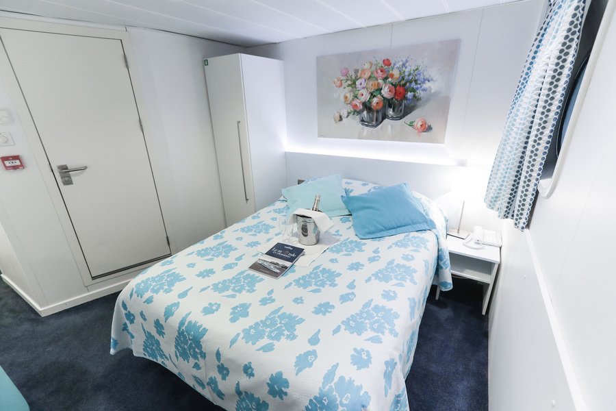 Garonne ab Bordeaux, Frankreich auf der MS Cyrano de Bergerac (CroisiEurope)