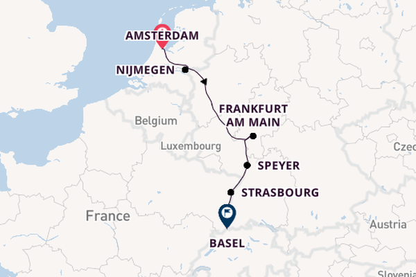 Rhine River, Europe from Amsterdam, Netherlands with the Avalon Panorama