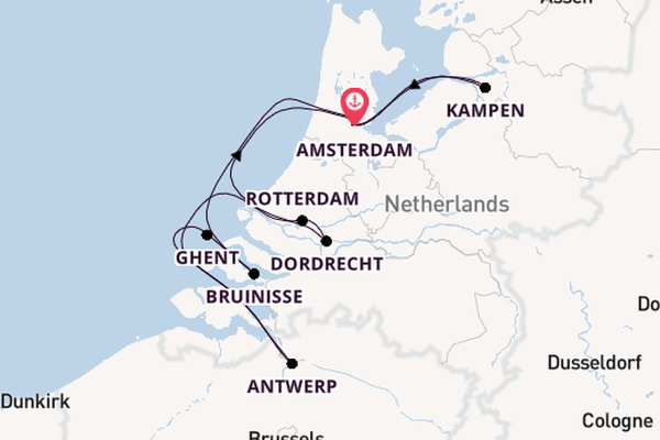 Ijssel from Amsterdam, Netherlands with the AmaVenita